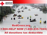 RedCross.org 1-800-HELP NOW (1-800-435-7669) All donations tax deductible;...
