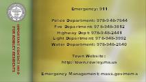 Important Contact Info for residents