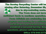 Rowley Recycling Center Closure