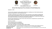 Police phishing scam